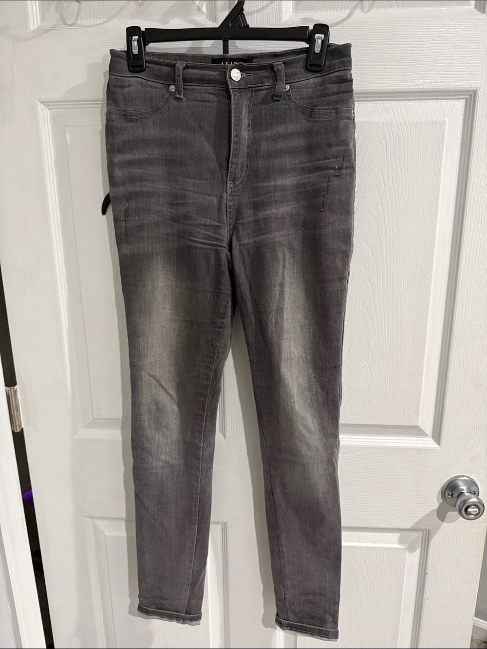 Women's Gray Slim Fit Jeans